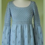 Empire Waist Pullover Sweater Free Knitting Pattern