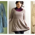 Empire Waist Pullover Free Knitting Pattern