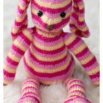 Hop Along Bunny Free Knitting Pattern