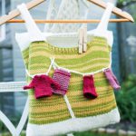 Cute Peg Bag Free Knitting Pattern