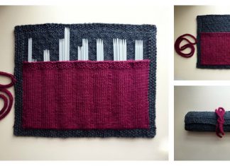 Knitting Needle Case Free Knitting Pattern