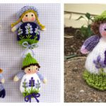 Lavender Sachet Dolls Free Knitting Pattern