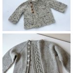 Olive You Baby Cardigan Free Knitting Pattern
