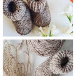 Simple Baby Booties Free Knitting Pattern