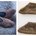Simply Knit Lady’s Slippers Free Pattern