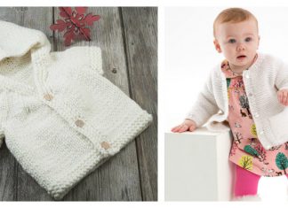 Year-Round Baby Cardigan Free Knitting Pattern