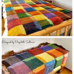Attic Windows Recipe Blanket Free Knitting Pattern