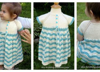 Best Sunday Baby Dress Free Knitting Pattern