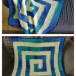 Double Ten Stitch Blanket Free Knitting Pattern