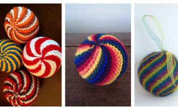 Easy Knit Swirl Ball Free Knitting Pattern