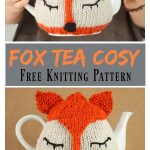 Fox Tea Cosy Free Knitting Pattern