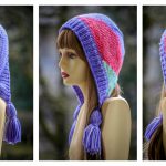 Lodge Bunny Bonnet Free Knitting Pattern