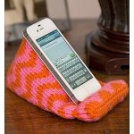 Phone Stand Free Knitting Pattern