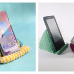 Phone or Tablet Stand Free Knitting Pattern