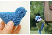 Blue Bird Free Knitting Pattern