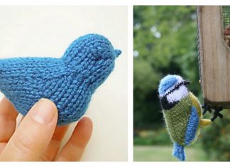 Blue Bird Free Knitting Pattern