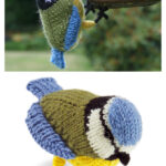 Blue Bird Free Knitting Pattern