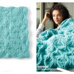 Diamond in the Rough Blanket Free Knitting Pattern and Video Tutorial