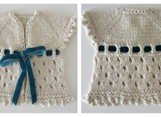 Dirghagama Baby Cardigan Free Knitting Pattern