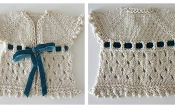 Dirghagama Baby Cardigan Free Knitting Pattern