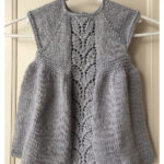 Leaf Love Baby Dress Free Knitting Pattern