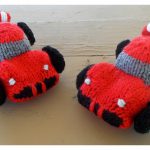 Sports Car Soft Toy Free Knitting Pattern