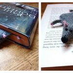 Flat Rat Bookmark Free Knitting Pattern