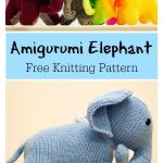 Amigurumi Elephant Free Knitting Pattern
