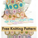 Charleston Garden Blanket Free Knitting Pattern