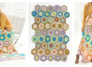 Charleston Garden Blanket Free Knitting Pattern