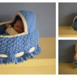 Doll Cradle Purse Free Knitting Pattern