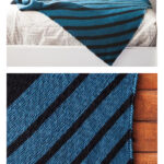 Easy Stripes Blanket Free Knitting Pattern