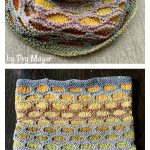 Honeycomb Cowl Free Knitting Pattern