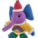 Merry Nelly Elephant Free Knitting Pattern