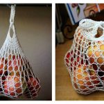 Weightless Mesh Market Bag Free Knitting Pattern