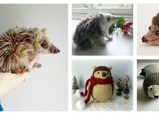 Amigurumi Hedgehog Free Knitting Patterns