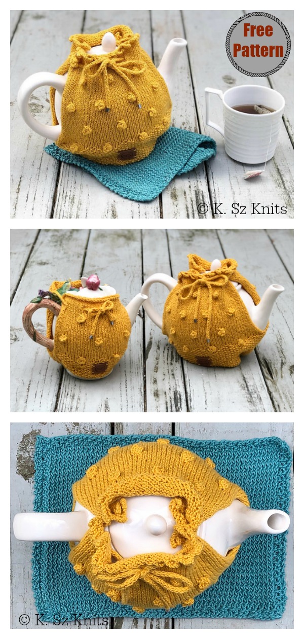 Tea Cozy Free Knitting Pattern