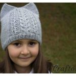 Cat Ear Hat Free Knitting Pattern