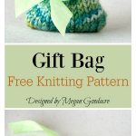 Gift Bag Free Knitting Pattern