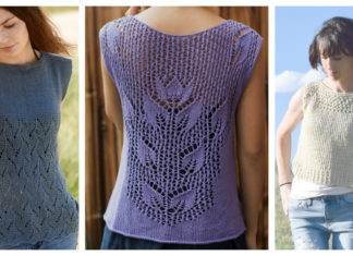 Summer Vacation Top Free Knitting Pattern