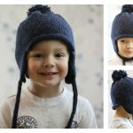 All in the Family Earflap Hat Free Knitting Pattern