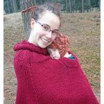 Babywearing Poncho Free Knitting Pattern