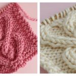 Cabled Heart Free Knitting Pattern and Video Tutorial