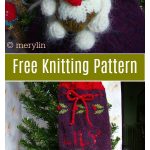 Christmas Mouse Free Knitting Pattern