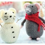 Christmas Mouse Free Knitting Pattern