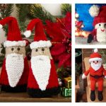Christmas Santa Free Knitting Pattern