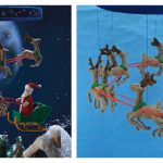 Christmas Santa Mobile Knitting Pattern