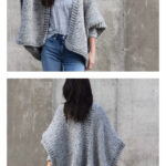 Easy Telluride Kimono Free Knitting Pattern