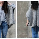 Easy Telluride Kimono Free Knitting Pattern