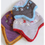 Flurry Flap Hats Free Knitting Pattern